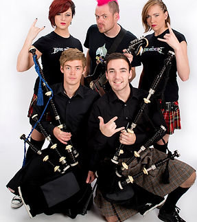 Hire Bag Rockers | Pipes & Drums | Emkay Entertainments Agency | Get A Quote Now