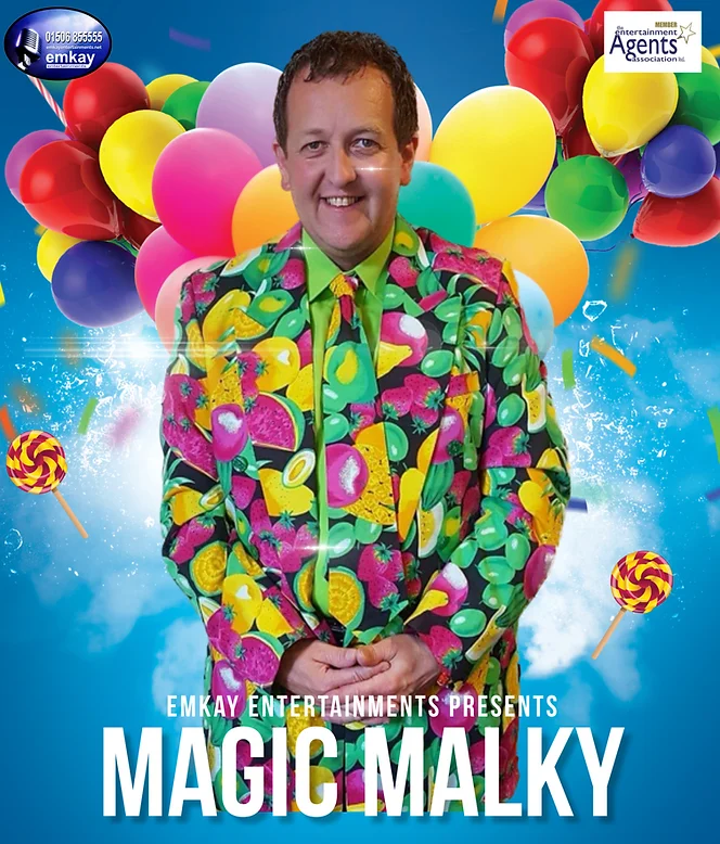 Hire Magic Malky | Children's Entertainer | Magician | Emkay Entertainments Agency | Get A Quote Now