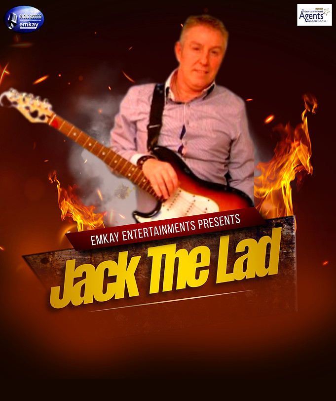 Hire Jack The Lad | Emkay Entertainments Agency | Get A Quote Now