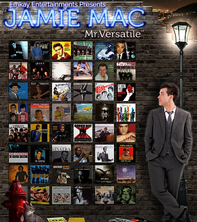Hire Jamie Mac | Vocal Entertainer | Emkay Entertainments Agency | Get A Quote Now