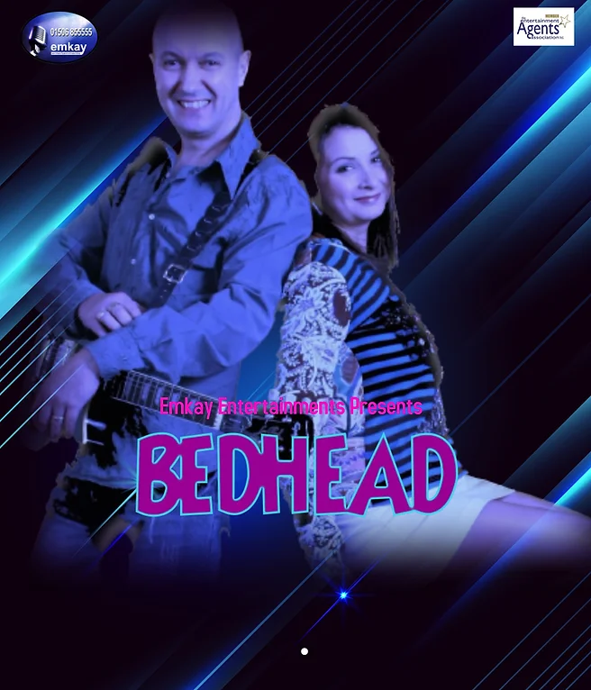 Hire Bedhead | Live Duo | Emkay Entertainments Agency | Get A Quote Now
