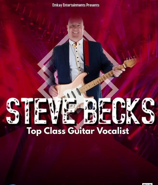 Hire Steve Becks | Vocal Entertainer | Emkay Entertainments Agency | Get A Quote Now