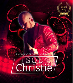 Hire Sol Christie | Vocal Entertainer | Emkay Entertainments Agency | Get A Quote Now