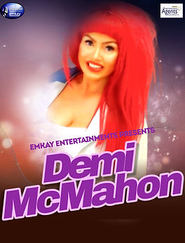 Hire Demi McMahon | Vocal Entertainer | Emkay Entertainments Agency | Get A Quote Now