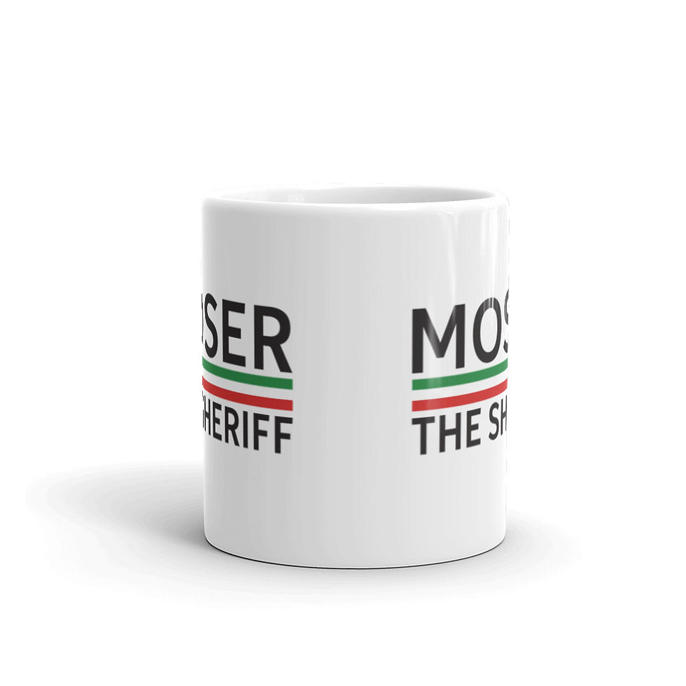 Thumbnail: Francesco Moser white glossy mug 11 oz.