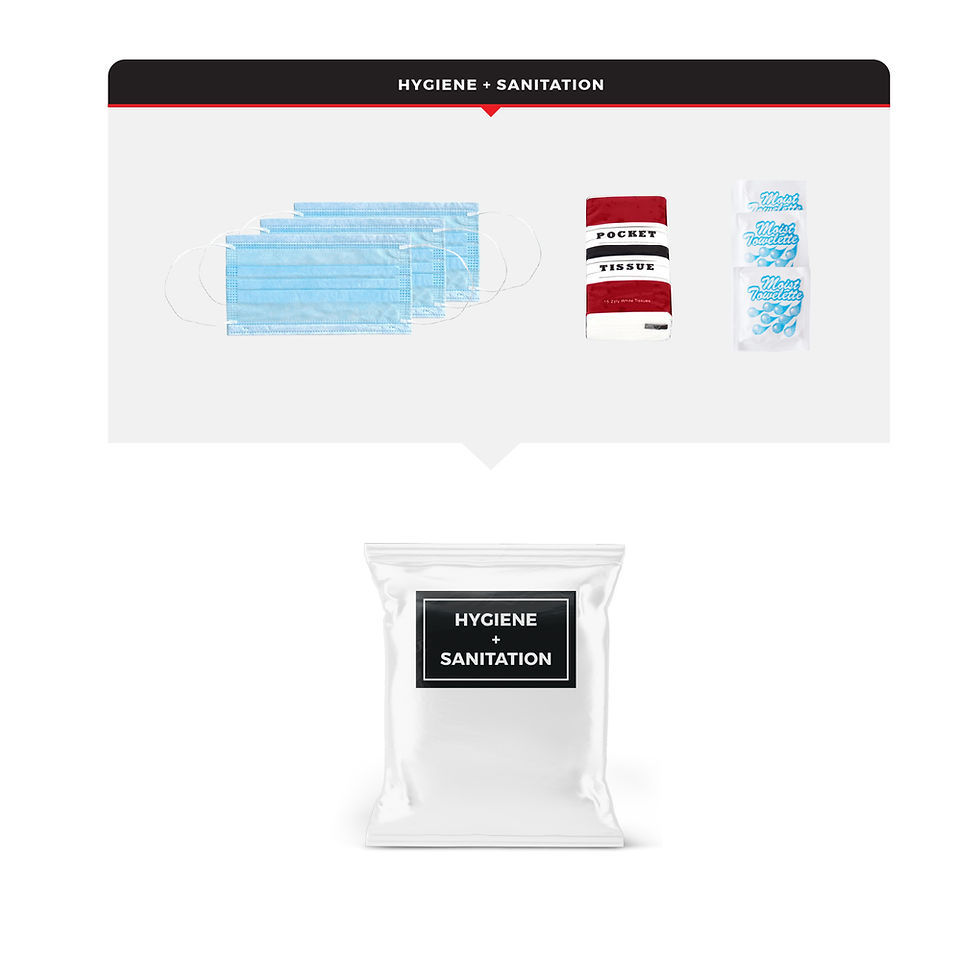 Thumbnail: 2 Person Necessity Survival Kit, Rolling Bag