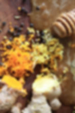 Golden Immune Honey Ingredients from The Nourish Me Kitchen 