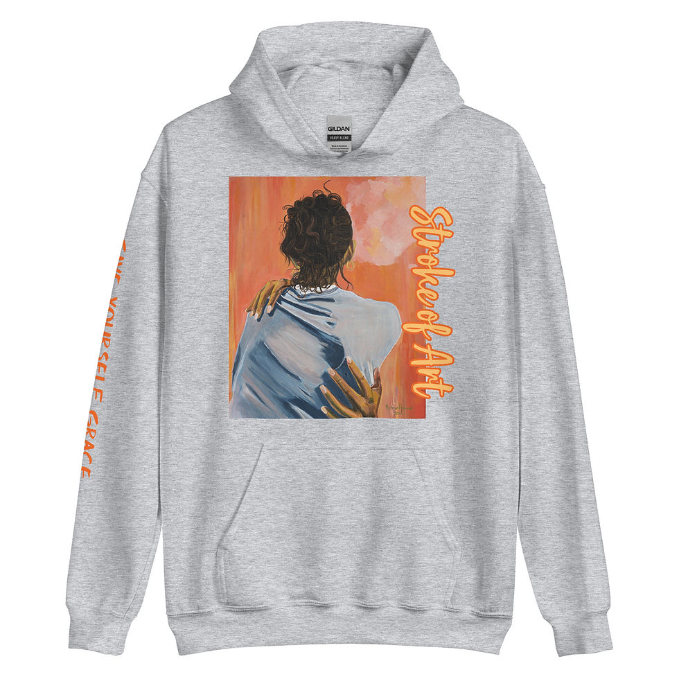 Thumbnail: Give Your Self Grace - Unisex Hoodie