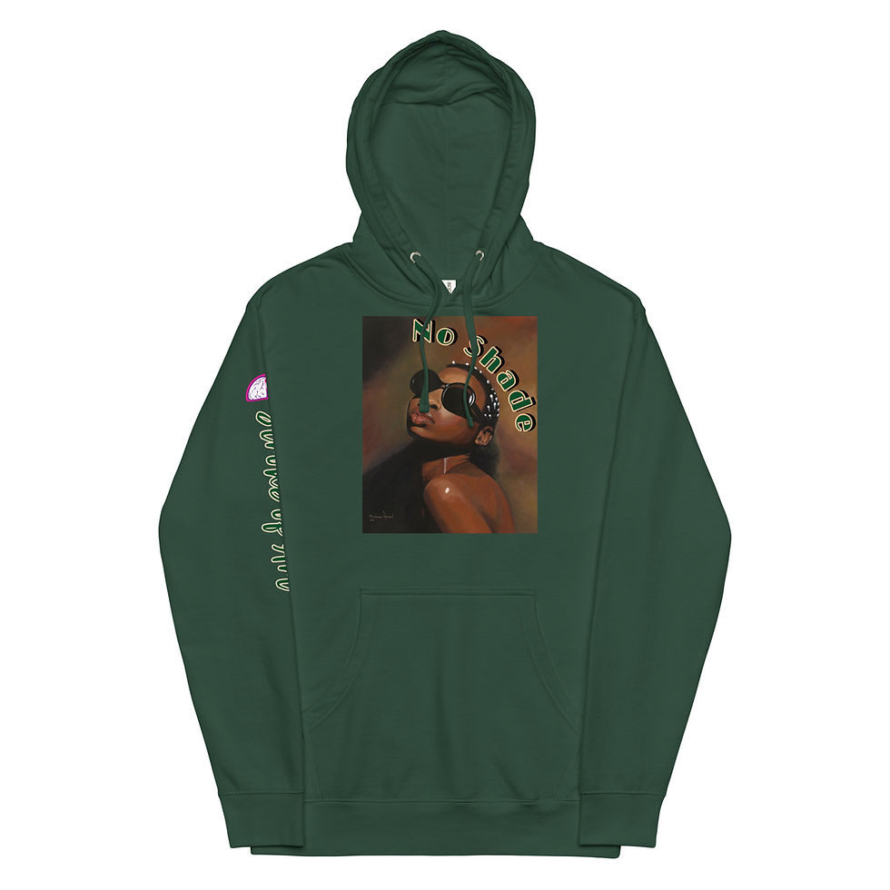Thumbnail: No Shade - Unisex midweight hoodie