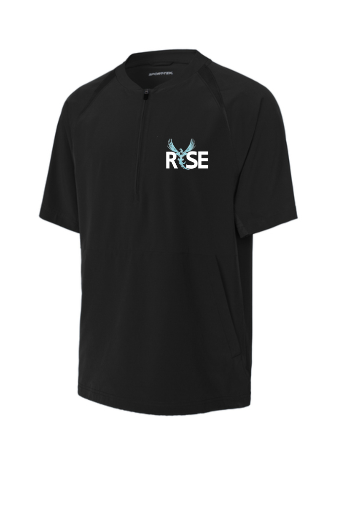 Thumbnail: Sport-Tek® Repeat 1/2-Zip Short Sleeve Jacket