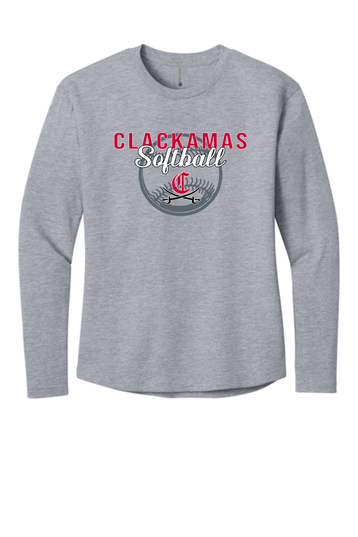 Thumbnail: Next Level Apparel® Women’s Cotton Relaxed Long Sleeve Tee