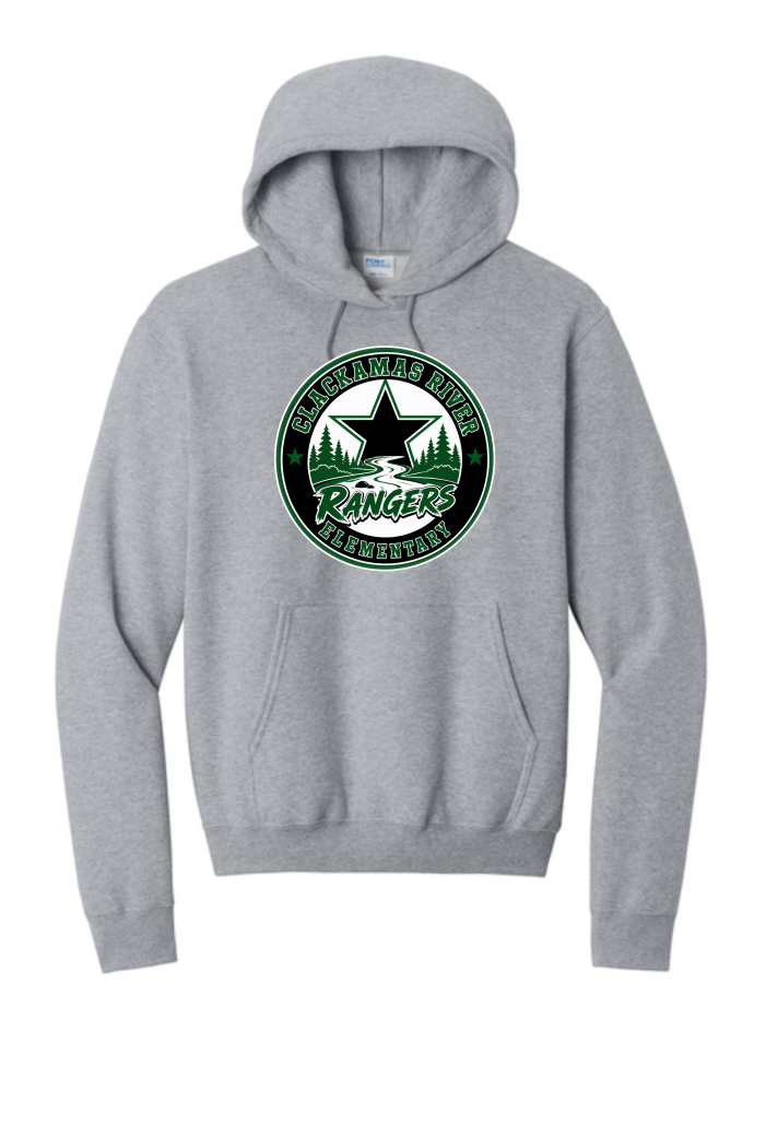 Thumbnail: Port & Co® Core Fleece Pullover Hooded Sweatshirt