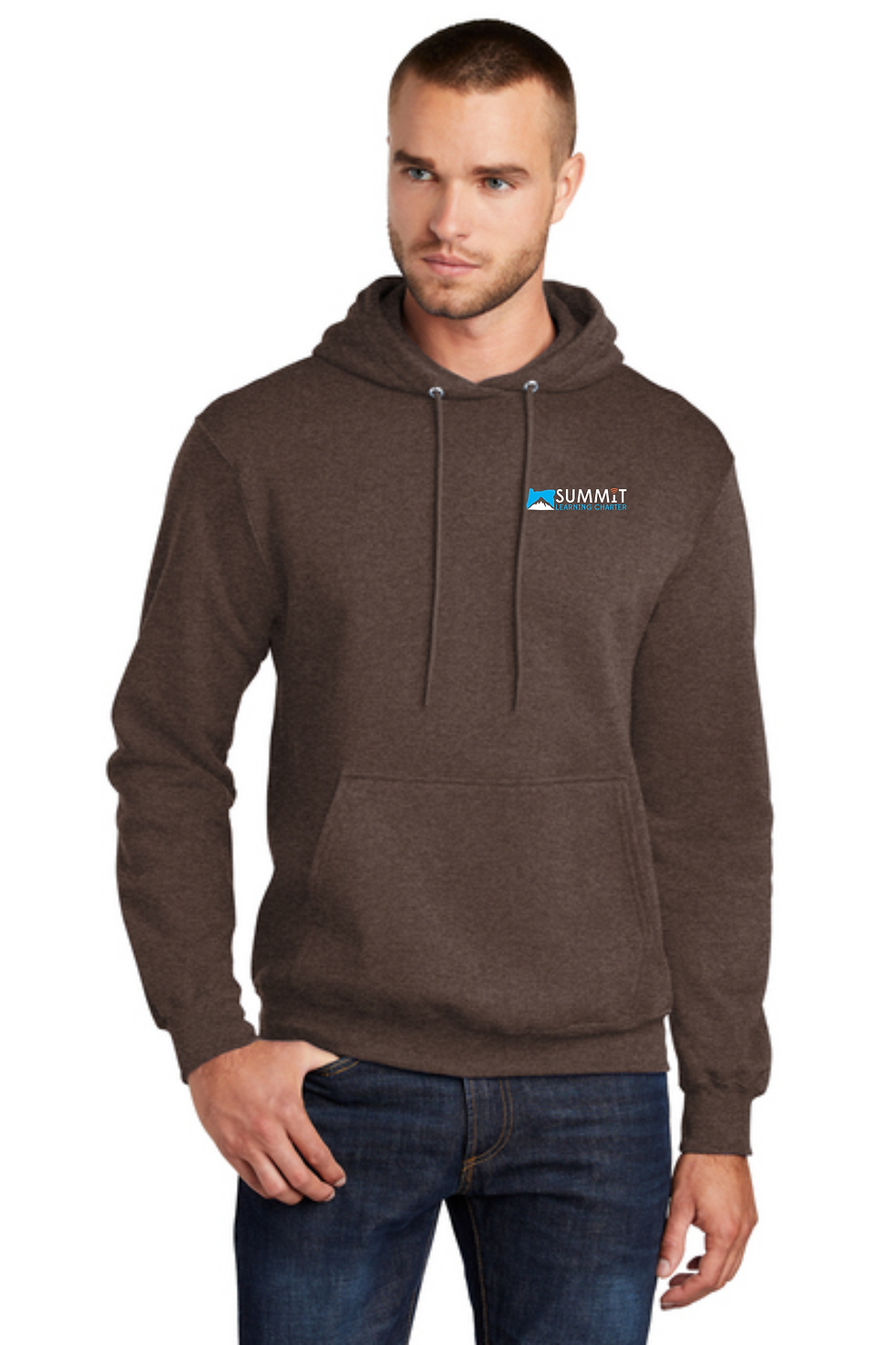 Thumbnail: Port & Co™ Core Fleece Pullover Hooded Sweatshirt