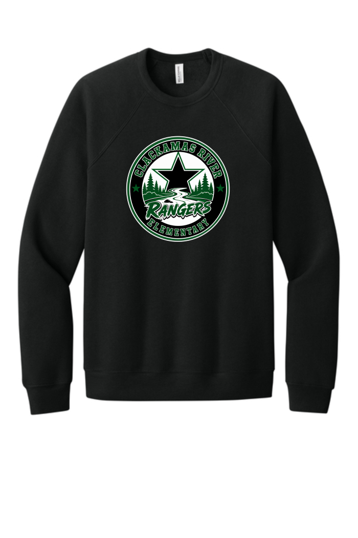 Thumbnail: BELLA+CANVAS® Unisex Sponge Fleece Raglan Sweatshirt