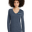 Thumbnail: District® Women’s Perfect Tri® Long Sleeve V-Neck Tee