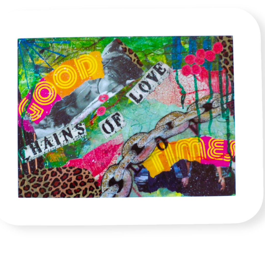 Chains of love, song inspired art , Erasure