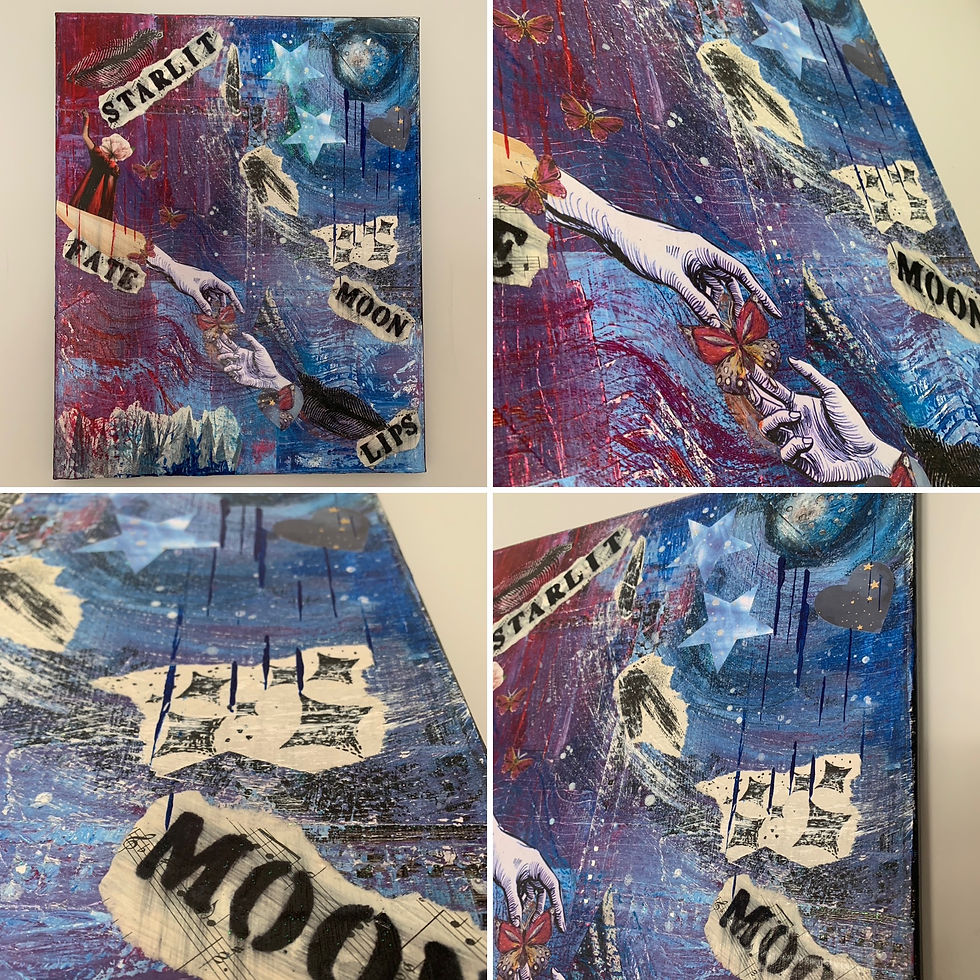 Thumbnail: original music inspired artwork on canvas