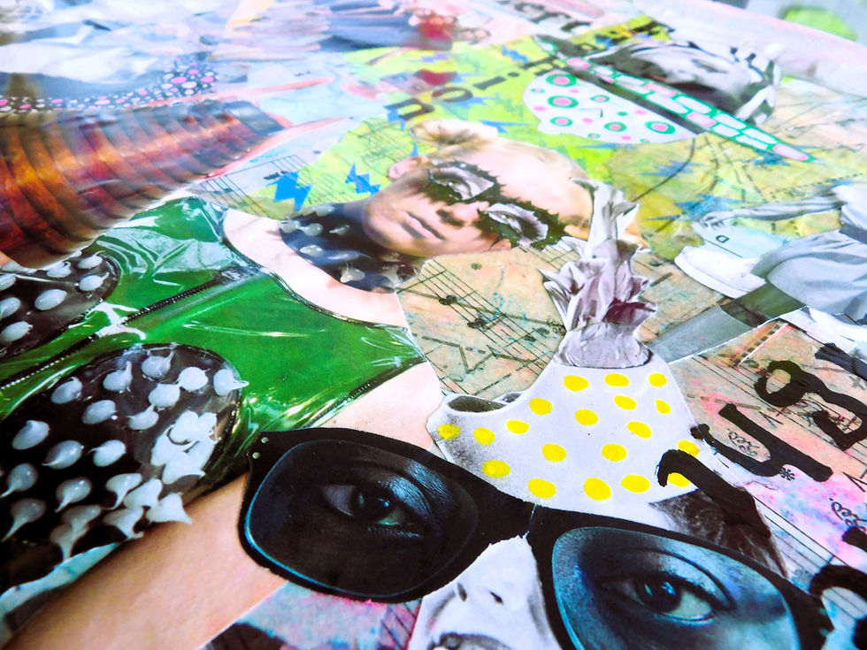 Thumbnail: Original music inspired artwork close up