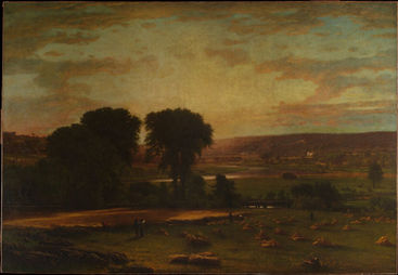 'Peace and Plenty' by George Inness, 1865