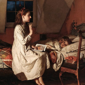 'Story of Golden Locks' by Seymour Joseph Guy, ca. 1870