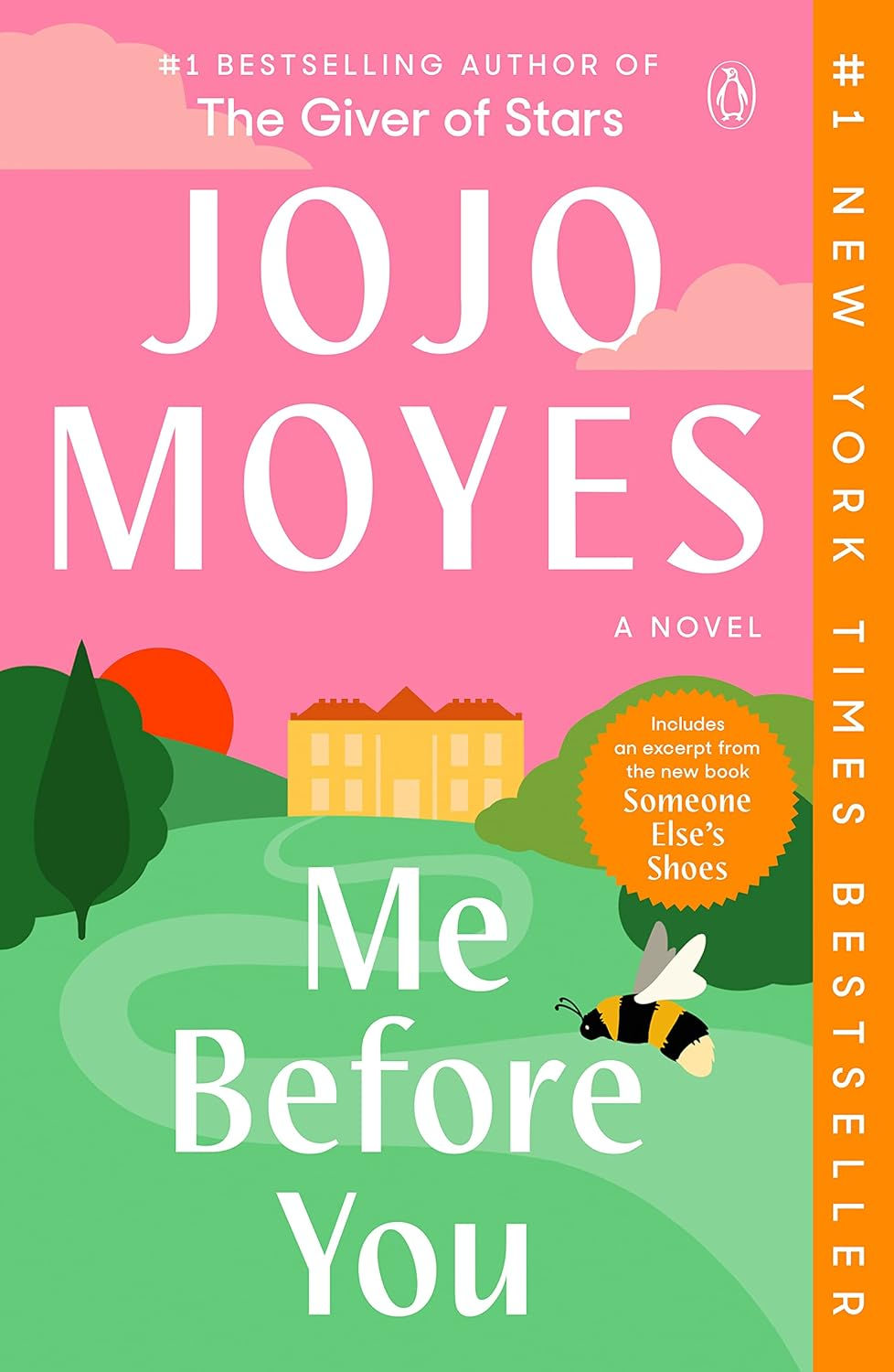 A picture of Jojo Moyes' me before you book