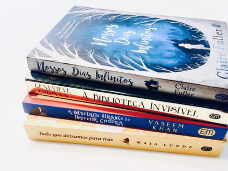RECEBIDOS DA SARAIVA: PARCEIRA DO BLOGUESIA BOOK CLUB