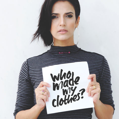 JUNTE-SE AO MOVIMENTO GLOBAL FASHION REVOLUTION...