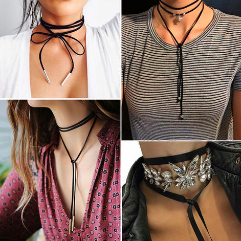 INSPIRAÇÕES DE CHOKERS PARA LEVANTAR O LOOK