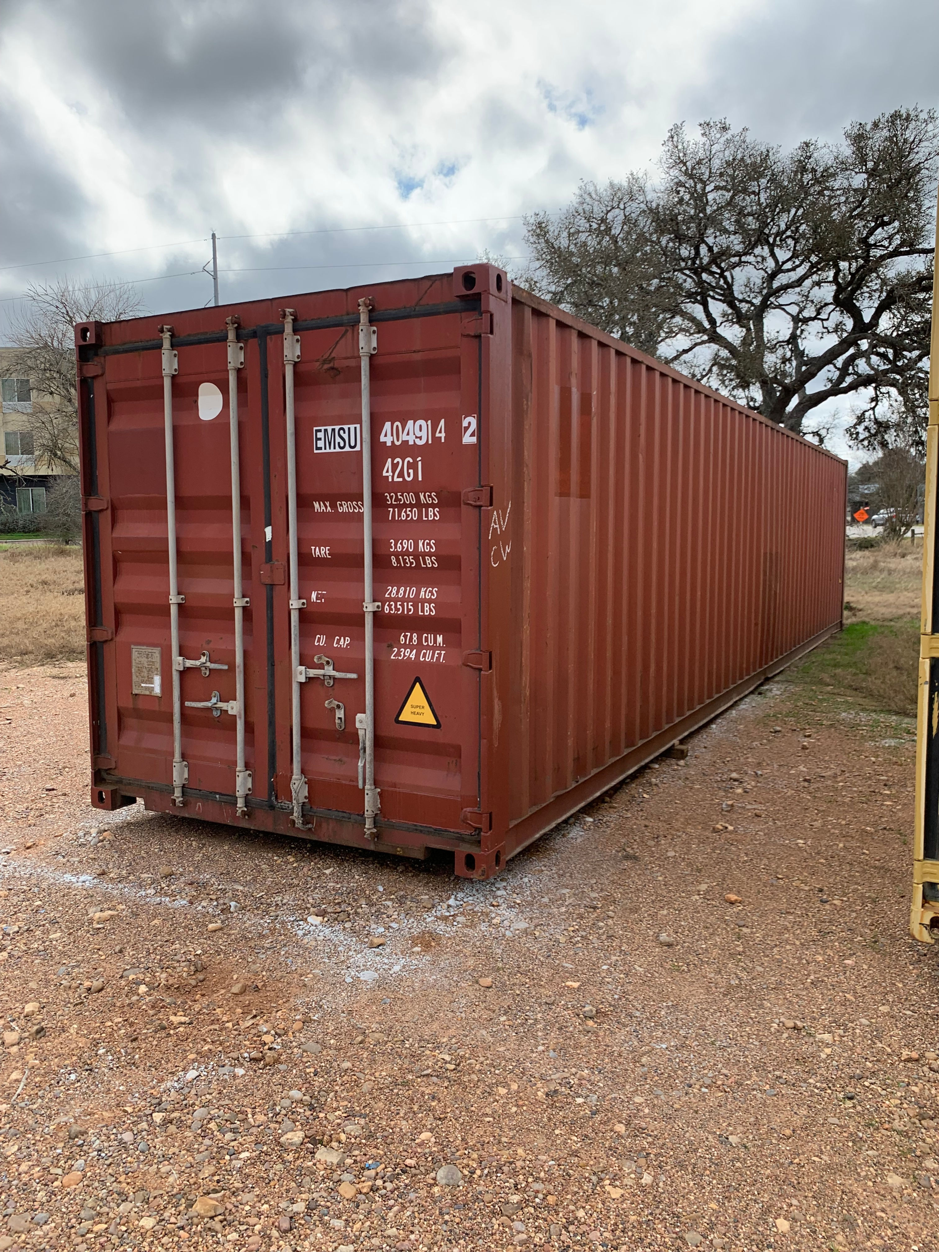 copy of 40ft Cargo-Worthy Standard Shipping Container