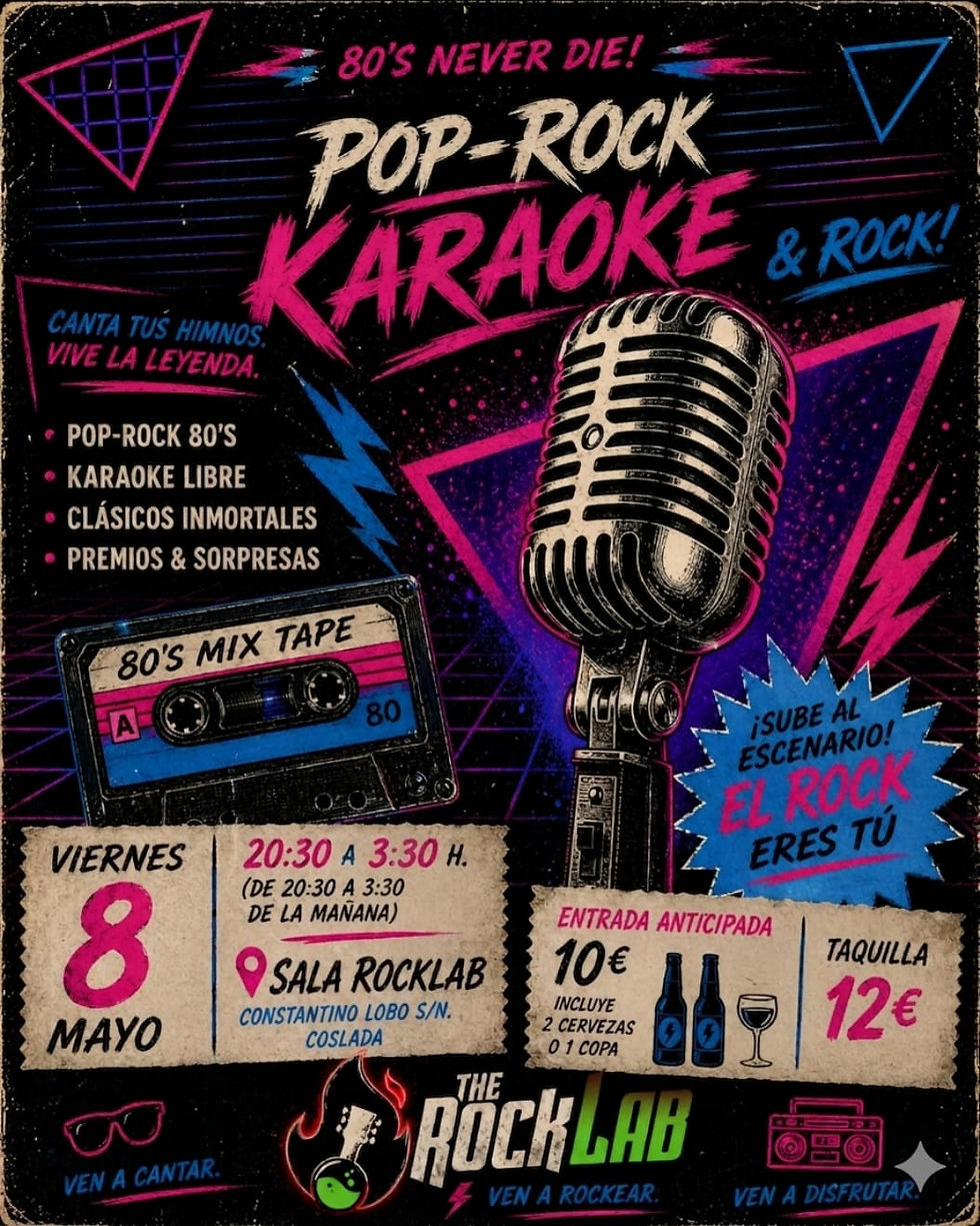 ROCKLAB JUKEBOX - FIESTA 80's