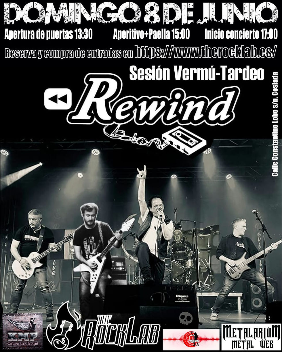 Los domingos del RockLab: REWIND +Paella