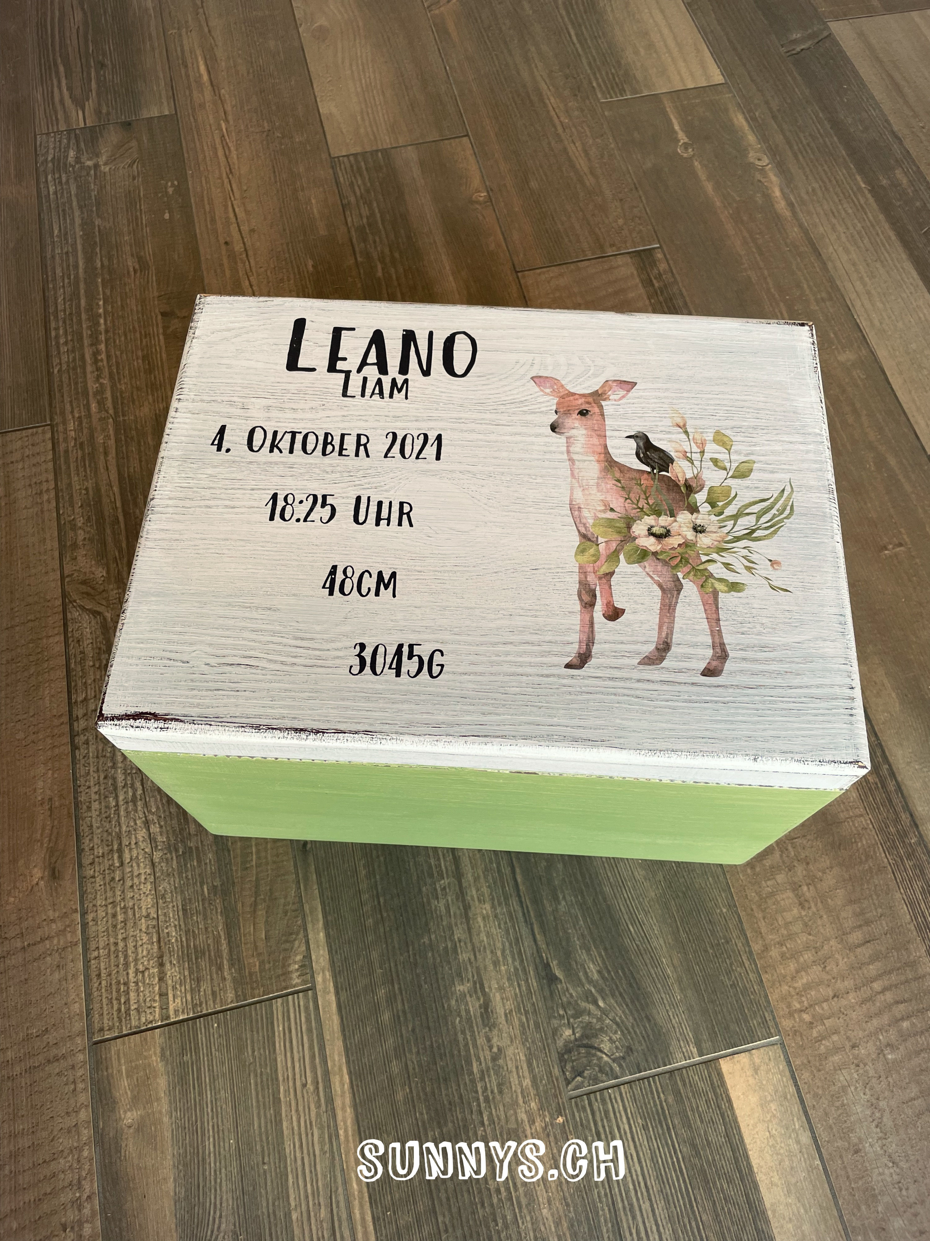 Erinnerungsbox REH mit Rabe