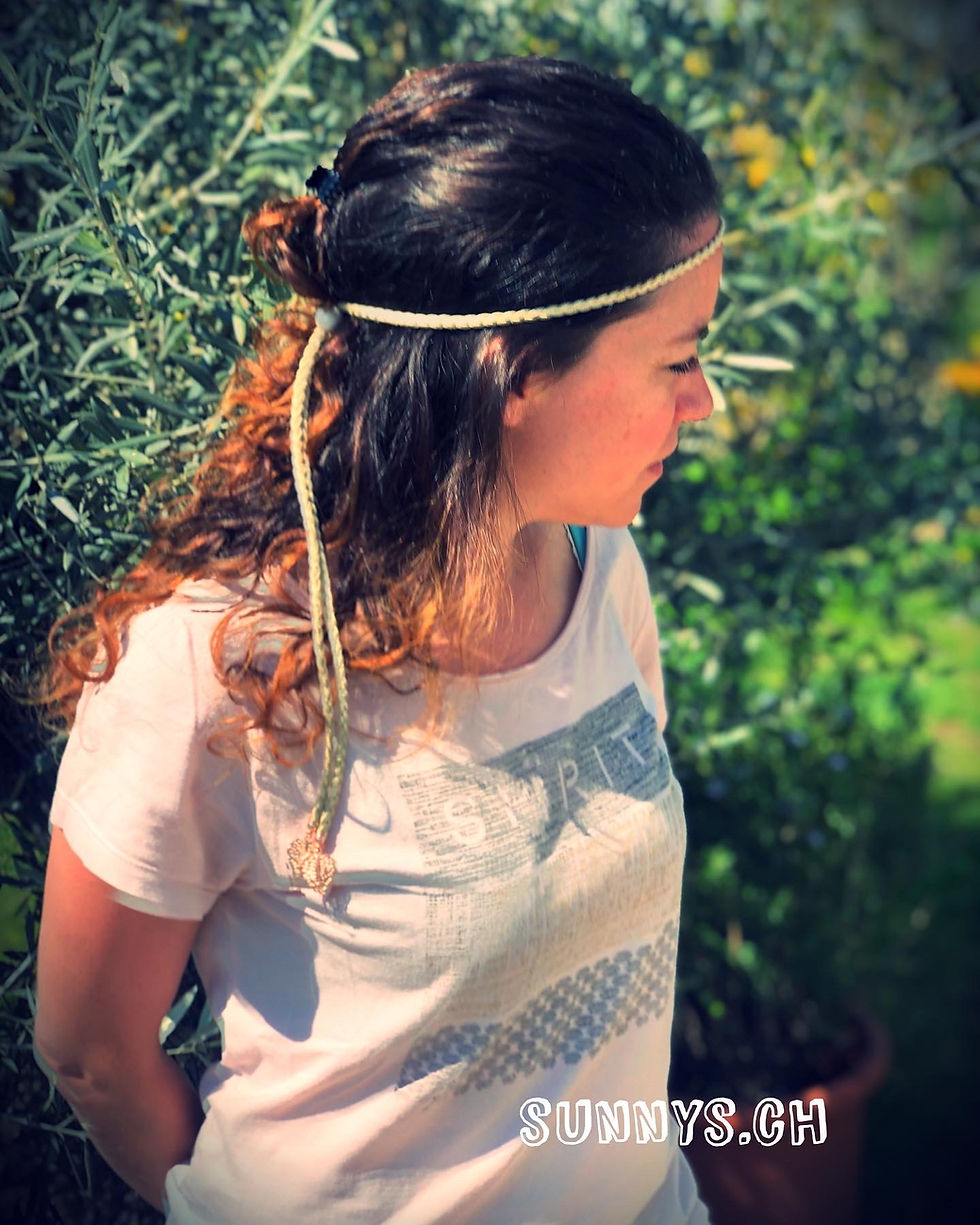 Miniaturbild: Haarband BOHO Federn