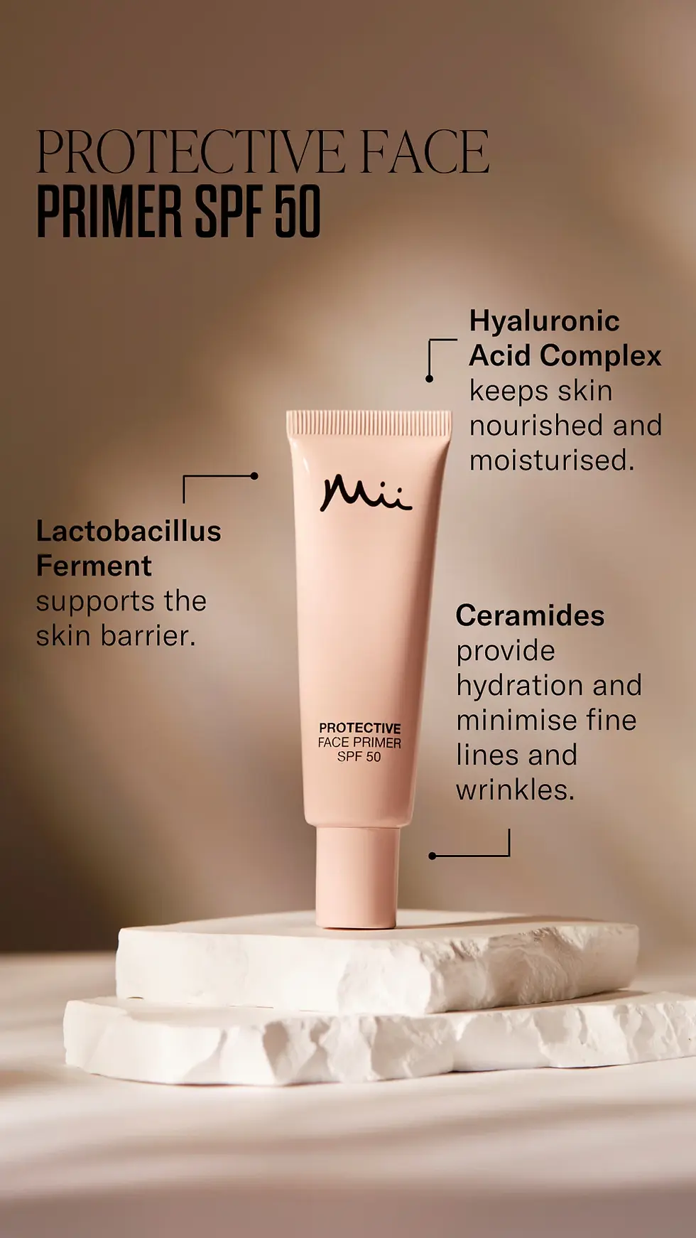 Thumbnail: Mii - Protective face primer SPF50