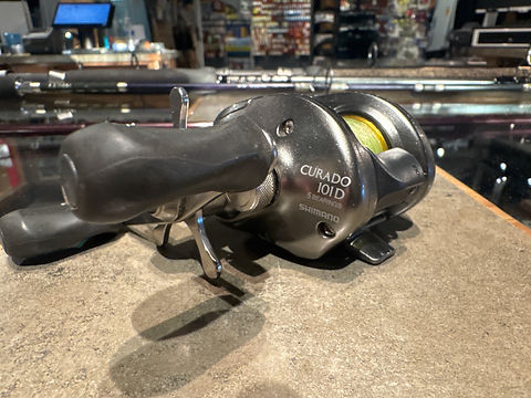 shimano curado 101b Used Shimano Curado 101D Reel