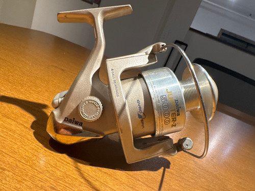 daiw jupiter5000 rod reel Used Daiwa Jupiter-Z 5000 Spinning Reel