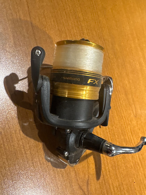 second hand shimano reels Used Shimano FX 4000 Spinning Reel