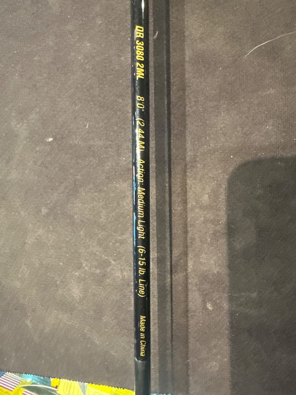 Used DR3080-2ML 8' Medium-Light Spinning Rod