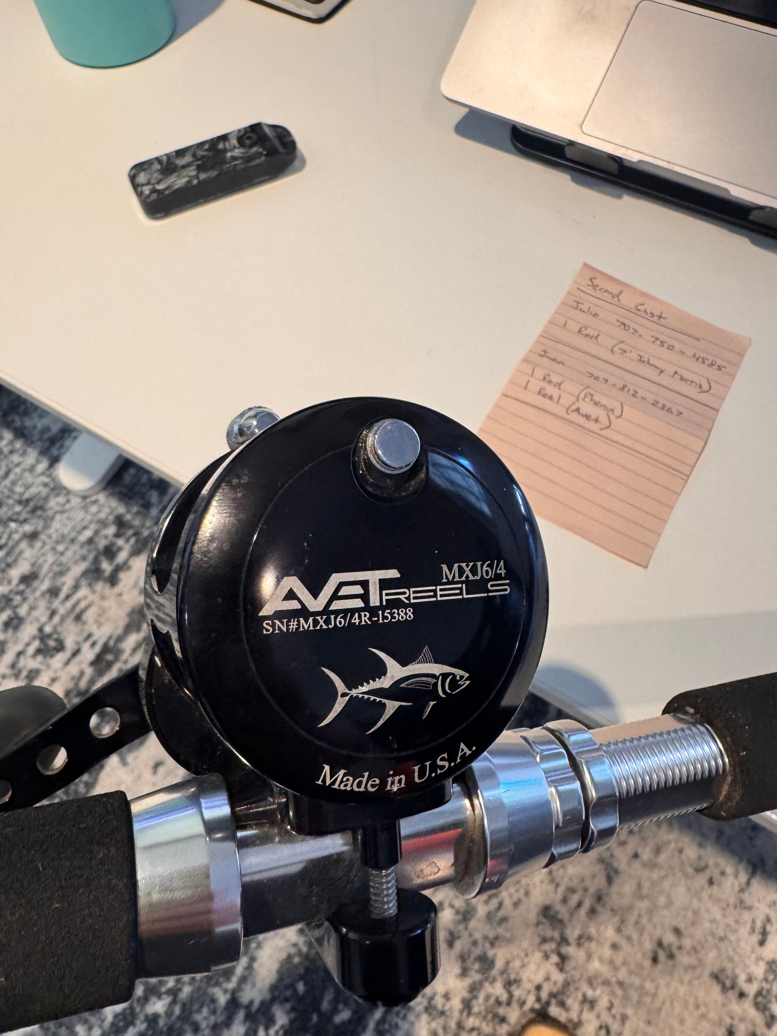 Used Avet MXJ 6/4 Two-Speed Lever Drag Reel