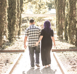 Engagement Photos at Mercer Botanical Gardens
