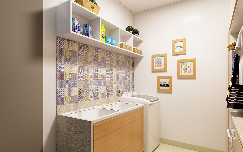 Projeto Lavanderia Residencial | PF