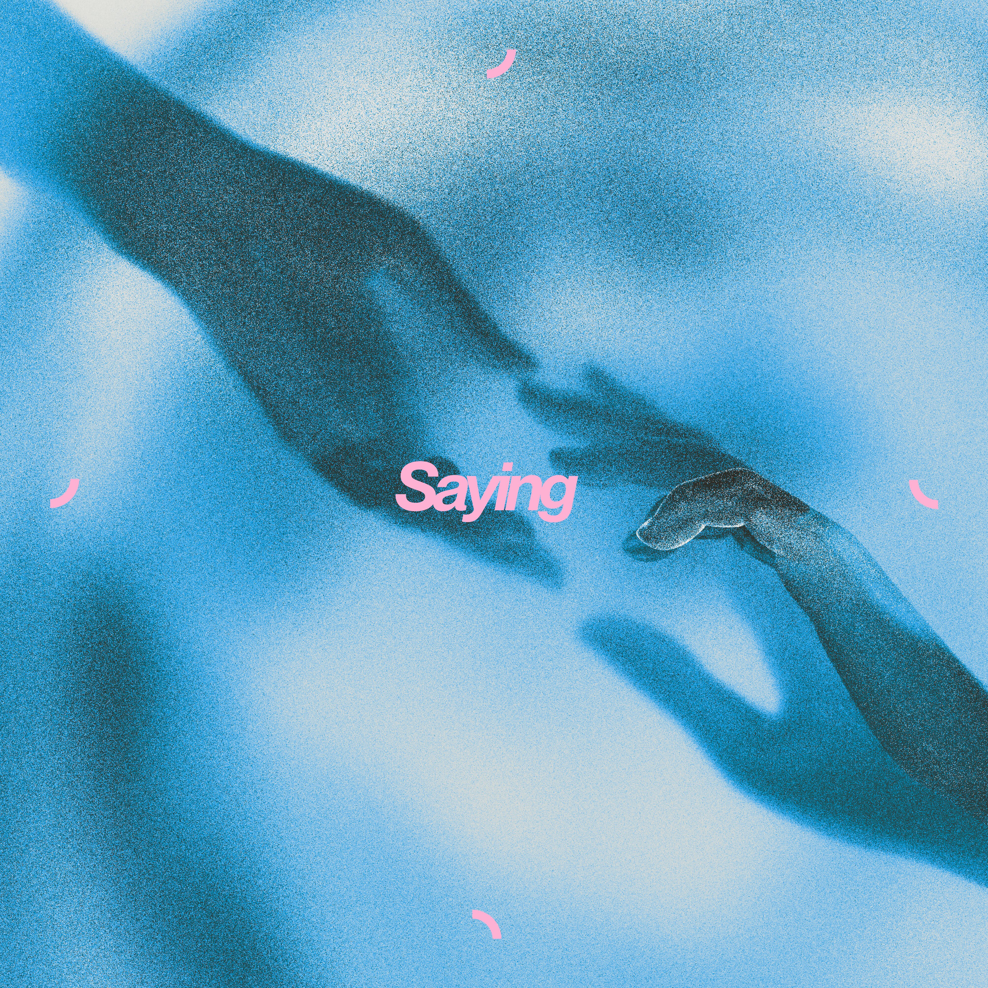 Artwork of the Single "Saying" by synth-pop artist WERANI. 
