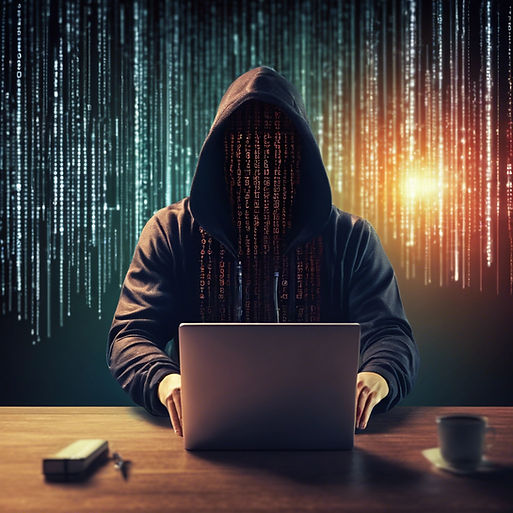 hacker trying to hack the system office binary code background wit_dark atmosphere .jpg