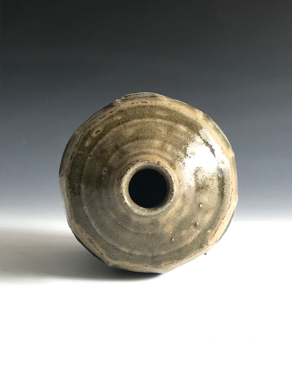 Thumbnail: Facetted Green Bottle