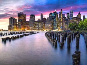 Lower Manhattan from Brooklyn Bridge Park