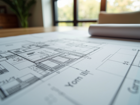 Drawing plans for domestic housing alterations and renovations
