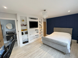 Cosgrove new self-build internal bedroom