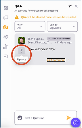 Inside a session - Q&A upvote.png