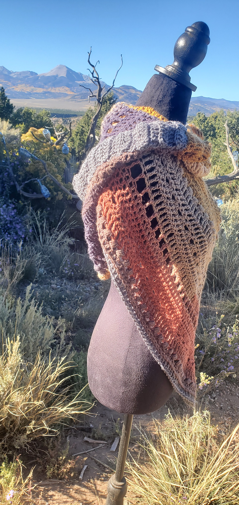 Thumbnail: Hooded Scarf Shaw 