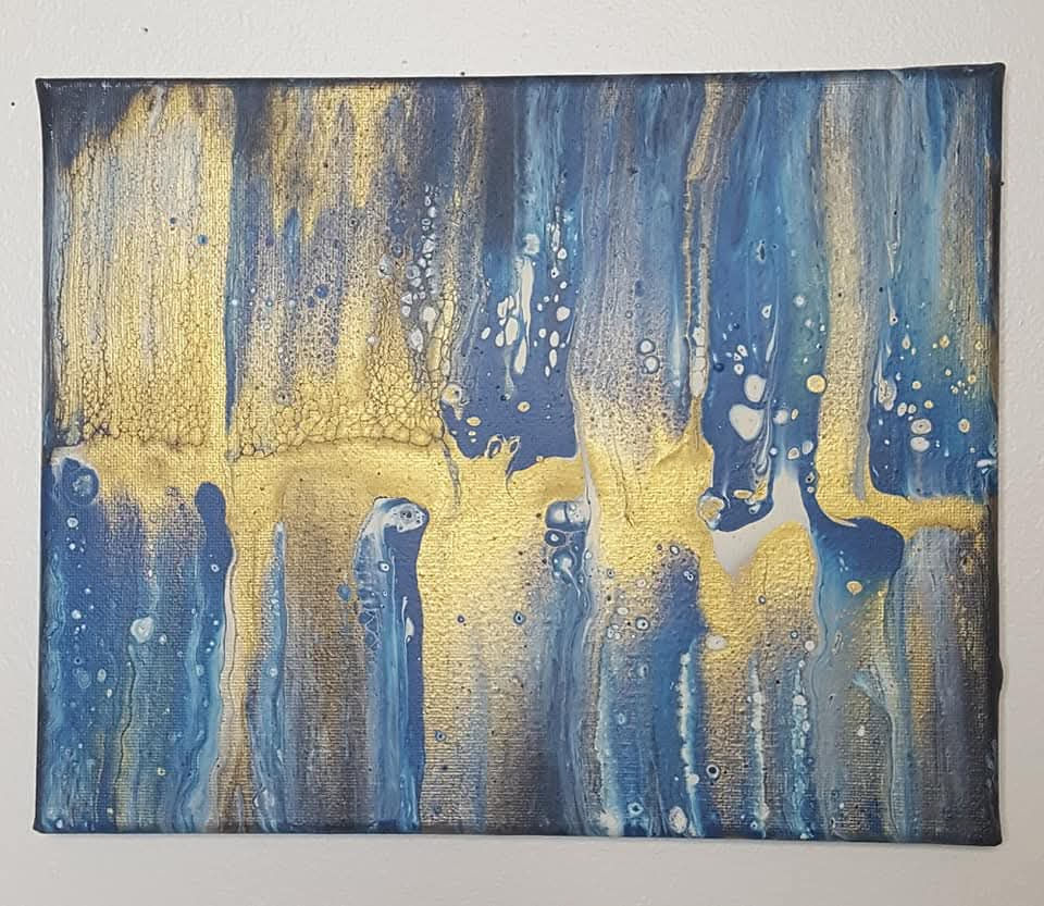 Paint Pour Set of 4, photo 4 of 5